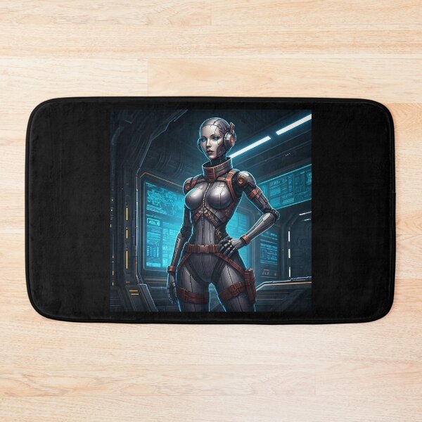 Item preview, Metallic Robot Woman designed and sold by AICreativeArts.