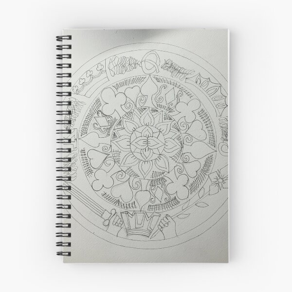 Item preview, Playing card mandala designed and sold by David Ulm.