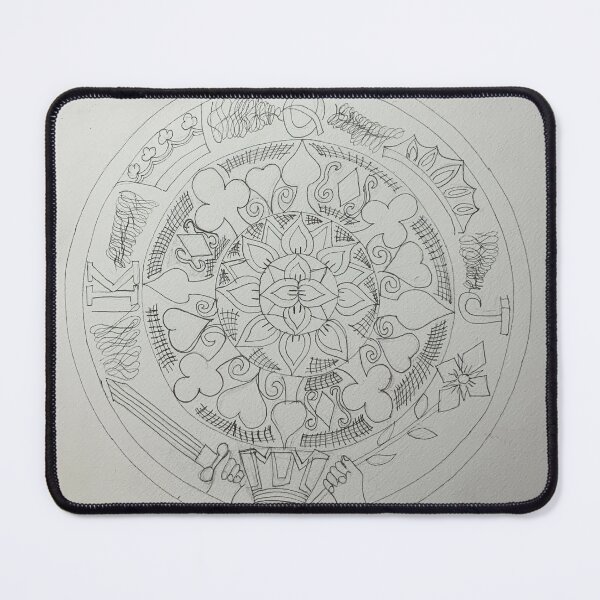 Item preview, Playing card mandala designed and sold by David Ulm.
