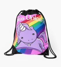 Hello Unicorn (Doodle Graffiti) Most Accurate Altered Carbon Drawstring Bag