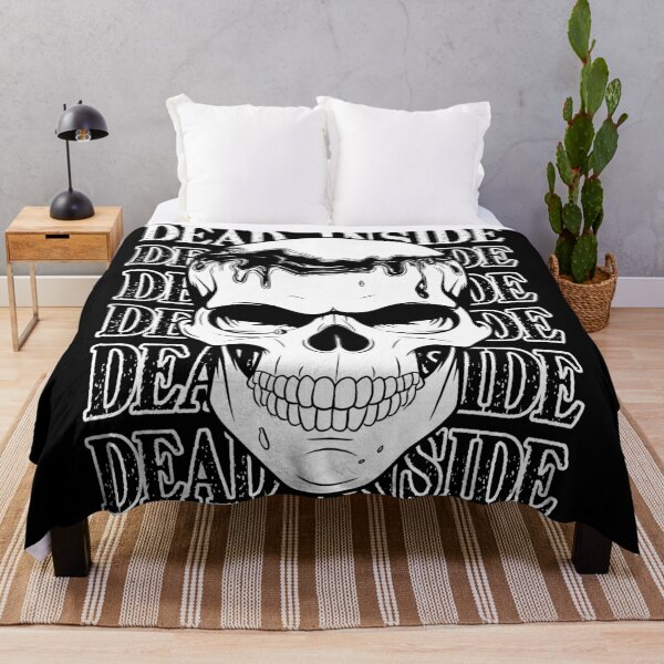 Item preview, Dead Inside Skull Head designed and sold by deathanarchy.