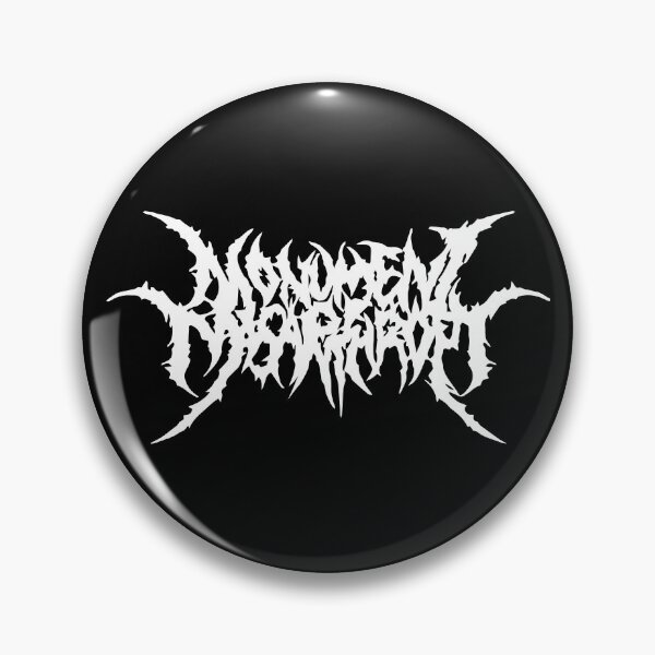 Item preview, Monuments of Misanthropy Band Logo designed and sold by SkullsAndShirts.