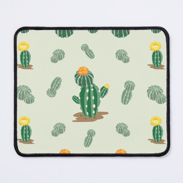 Item preview, Playful Cactus Pattern with Blooming Flowers designed and sold by kasune-shop.