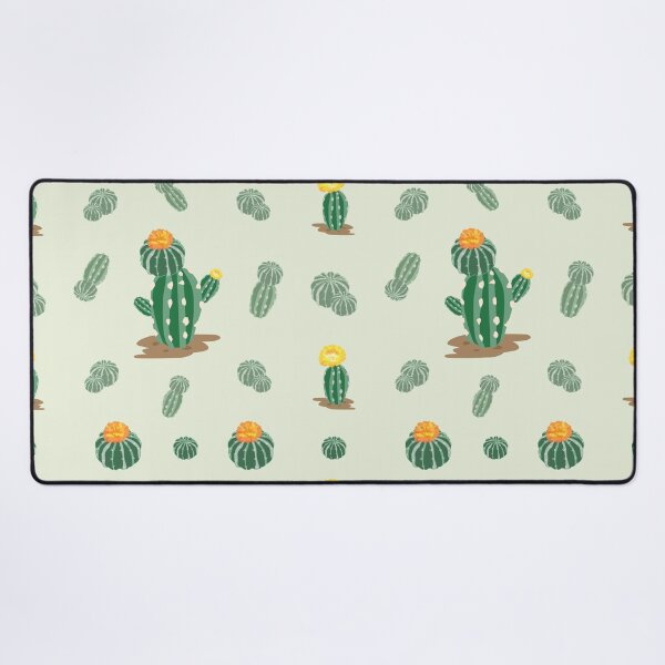 Item preview, Playful Cactus Pattern with Blooming Flowers designed and sold by kasune-shop.