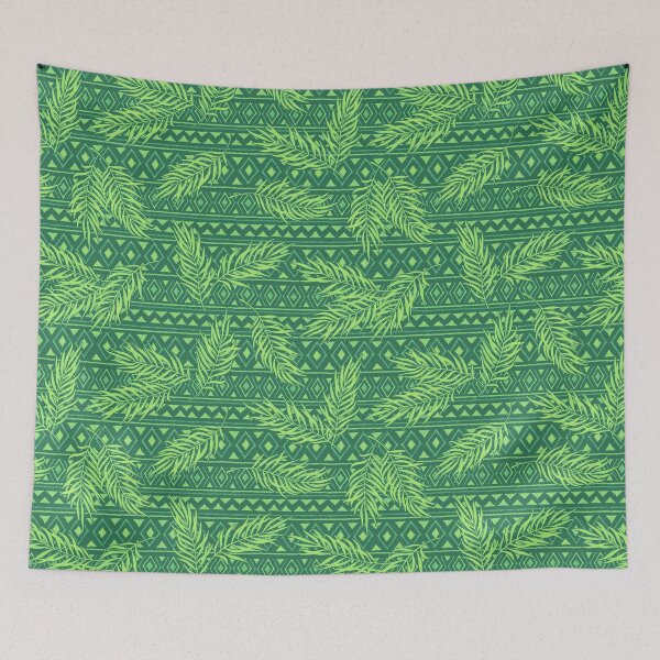 Item preview, Boho jungle pattern - green designed and sold by PP-Patterns.