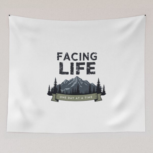 Item preview, Facing Life One Day at a Time designed and sold by Faithloveshop.
