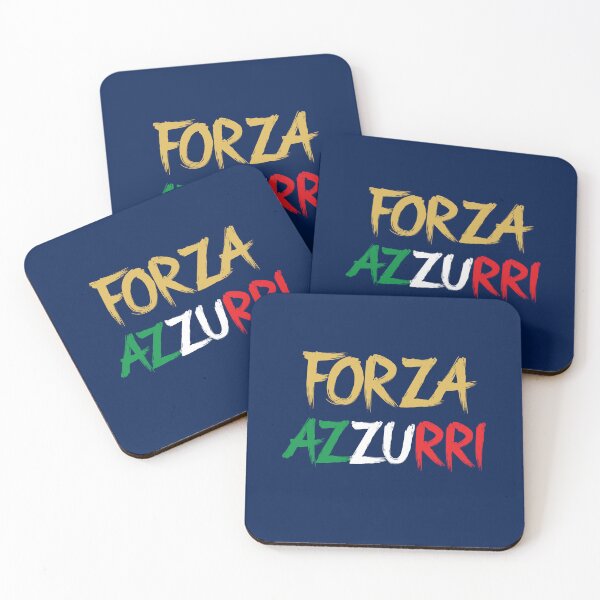 Item preview, Forza Azzurri gold italian designed and sold by VRedBaller.