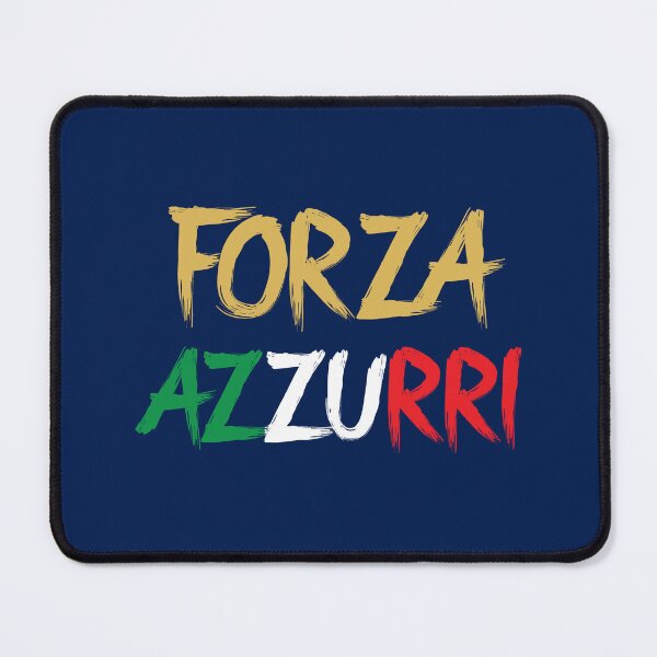 Item preview, Forza Azzurri gold italian designed and sold by VRedBaller.