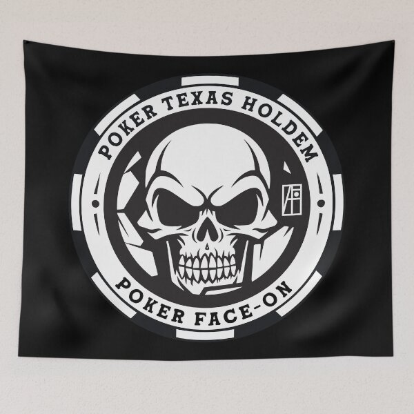 Item preview, GAME - POKER TEXAS HOLDEM - Poker face - On - 1 designed and sold by ArtProjectShop.