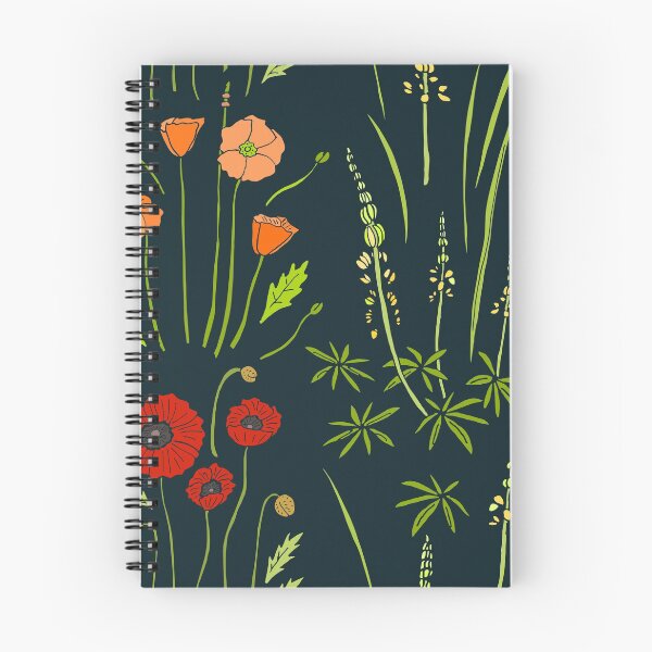 Item preview, Poppies and Lupines designed and sold by inkblotcreative.