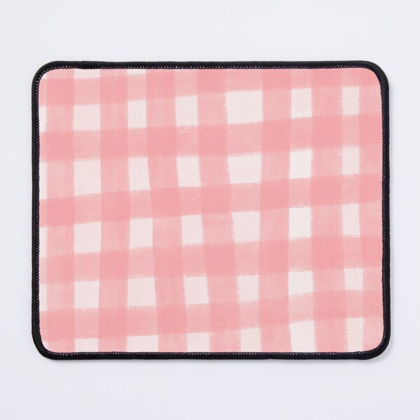 Item preview, Pink tiled watercolor grid checker box design girly simple pattern feminine designed and sold by doodlyanddeva.