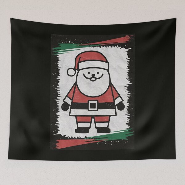 Item preview, Retro Santa Claus Christmas 80s 90s designed and sold by Piotr Rosiak.
