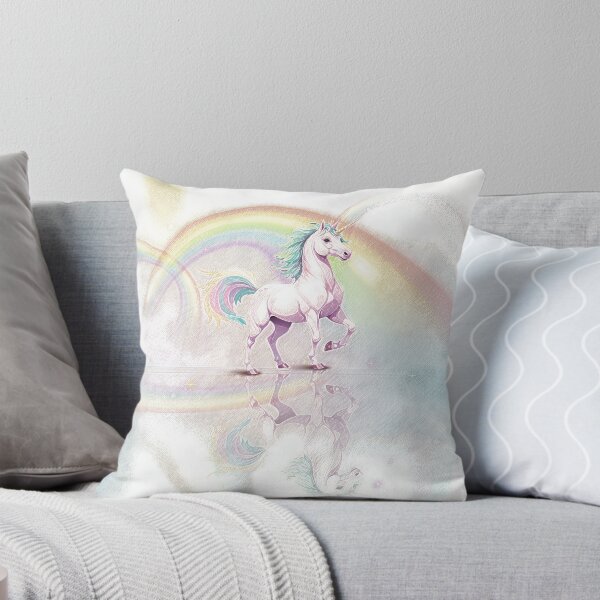 Item preview, Retro Unicorn Rainbow Swirl designed and sold by Hen-C-Art.
