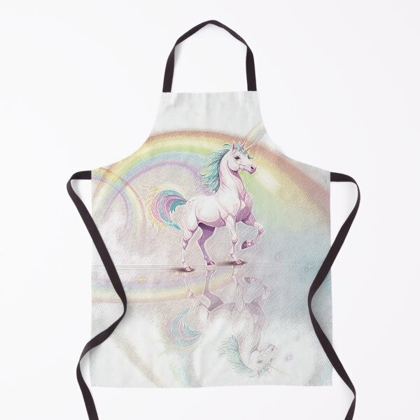 Item preview, Retro Unicorn Rainbow Swirl designed and sold by Hen-C-Art.