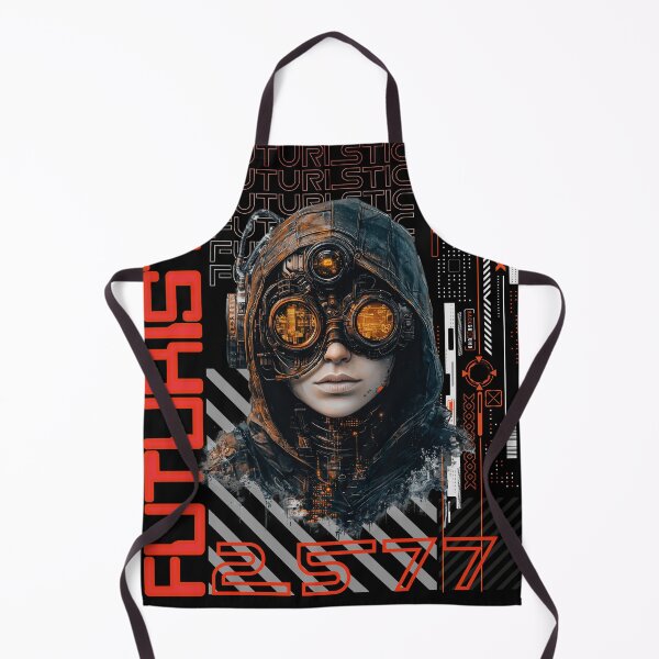 Item preview, Futuristic Cyber-Steampunk Fusion Design with Hooded Character designed and sold by JohanSD.