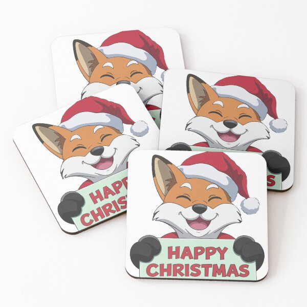 Item preview, Happy Christmas Fox designed and sold by Sn1ver.