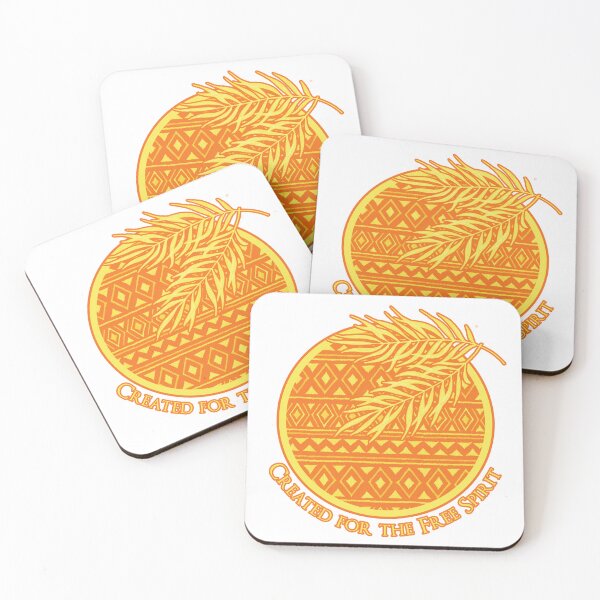 Item preview, Boho jungle pattern - yellow and orange  designed and sold by PP-Patterns.