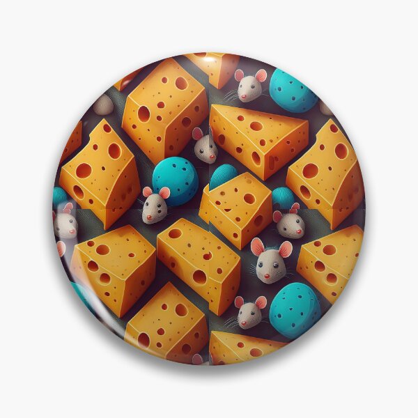 Item preview, Mousey Munchies: A playful pattern with mice enjoying a cheese feast. designed and sold by Camel & Quirk.