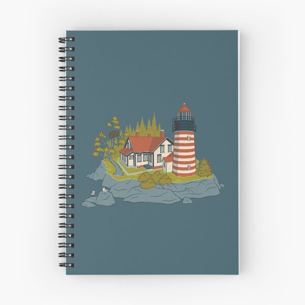 Item preview, West Quoddy Head Light designed and sold by JadaFitch.