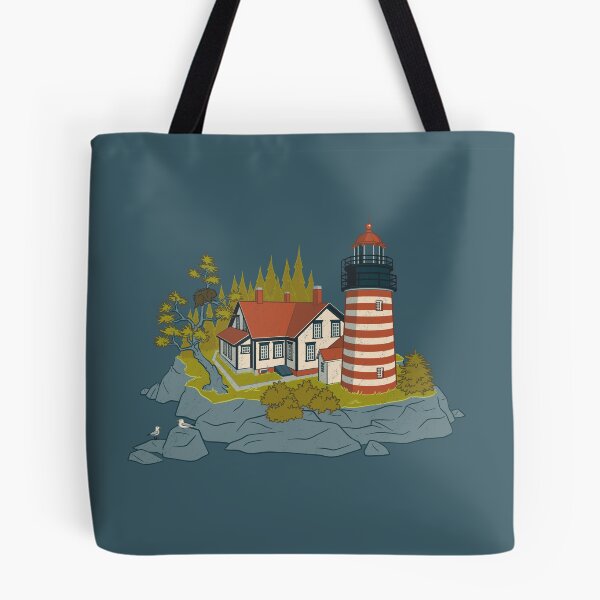 Item preview, West Quoddy Head Light designed and sold by JadaFitch.