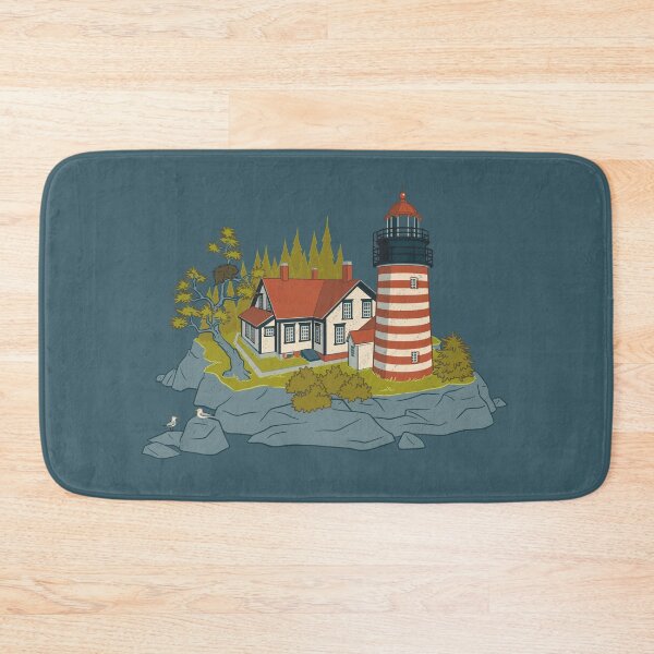 Item preview, West Quoddy Head Light designed and sold by JadaFitch.