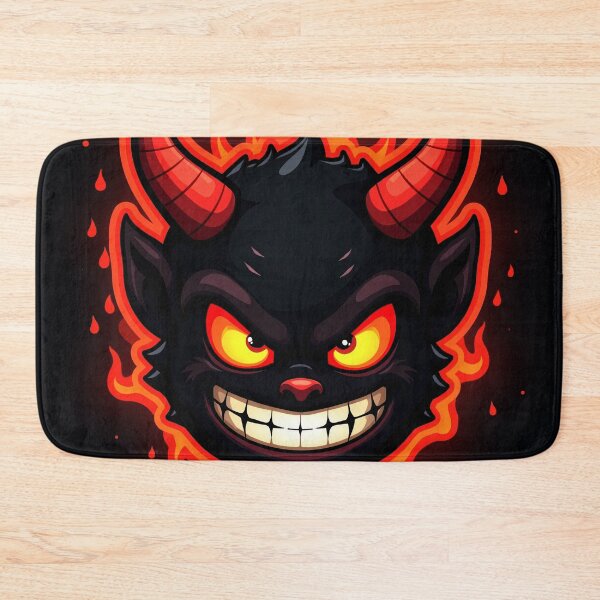 Item preview, Devil Cartoon Mascot designed and sold by yeekazar.