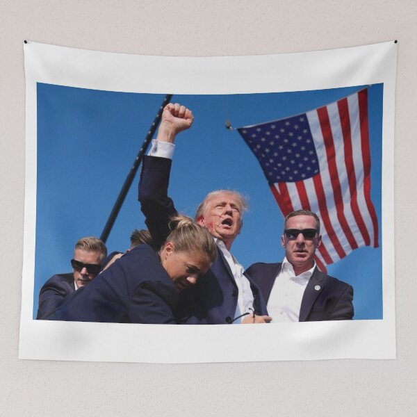 Item preview, Donald Trump Assassination Attempt  designed and sold by AresTee.