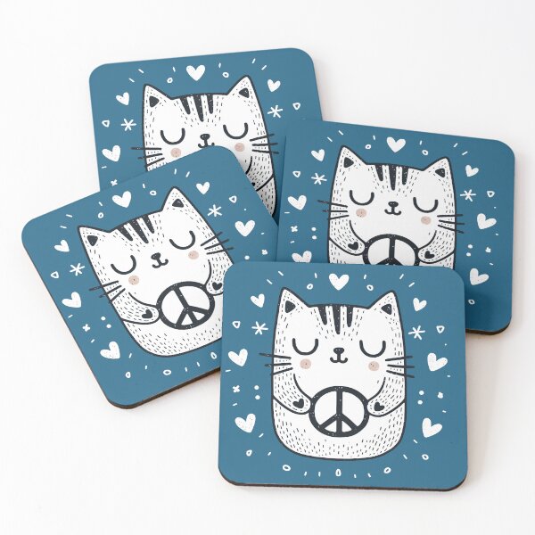 Item preview, Cats for peace! designed and sold by NadyaMichaels.