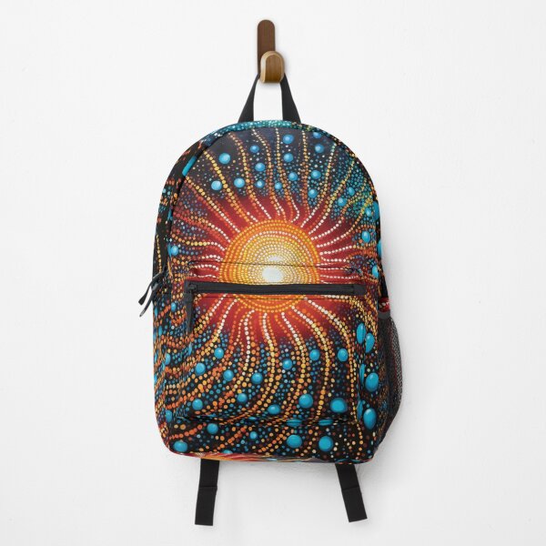 Item preview, Aboriginal Inspired Dot Art - Lava Splash designed and sold by GrinGalore.