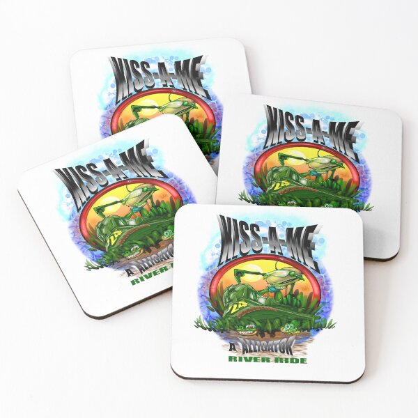 Item preview, Kiss A Me A Aligator River Ride designed and sold by TwoMadCYA.