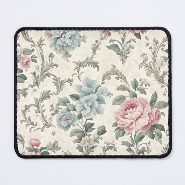 Item preview, Vintage wallpaper rustic floral pattern designed and sold by Naturitude.