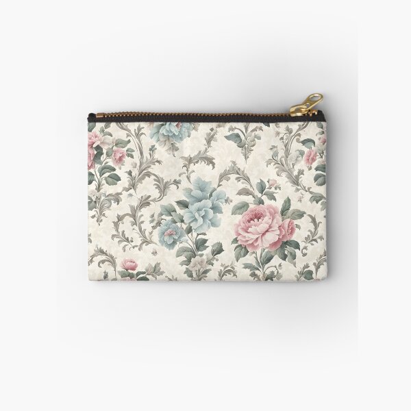 Item preview, Vintage wallpaper rustic floral pattern designed and sold by Naturitude.