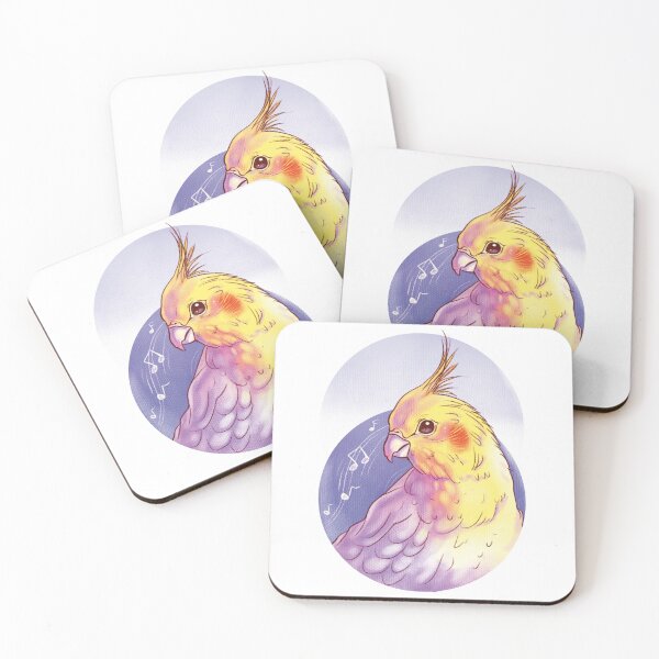 Item preview, Cute Corella Parrot With Musical Notes designed and sold by Penguin-dreams.