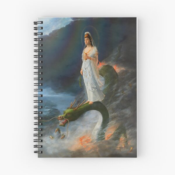Item preview, Kannon Riding a Dragon designed and sold by FlauntYourself.