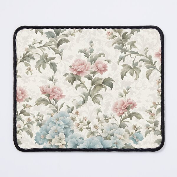 Item preview, Vintage wallpaper rustic floral pattern designed and sold by Naturitude.