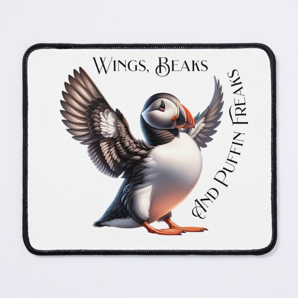 Item preview, Wings, Beaks and Puffin Freaks designed and sold by absurditeestore.