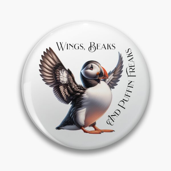 Item preview, Wings, Beaks and Puffin Freaks designed and sold by absurditeestore.