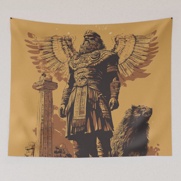 Item preview, Legends of Mesopotamia – Gilgamesh & Enkidu Unite! designed and sold by Ahmed Behiry.