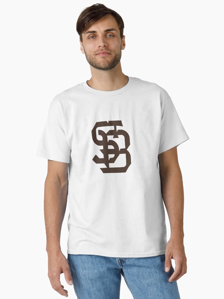 Thumbnail 1 of 7, Classic T-Shirt, STB Franciscan Monogram designed and sold by SBUnfurled.