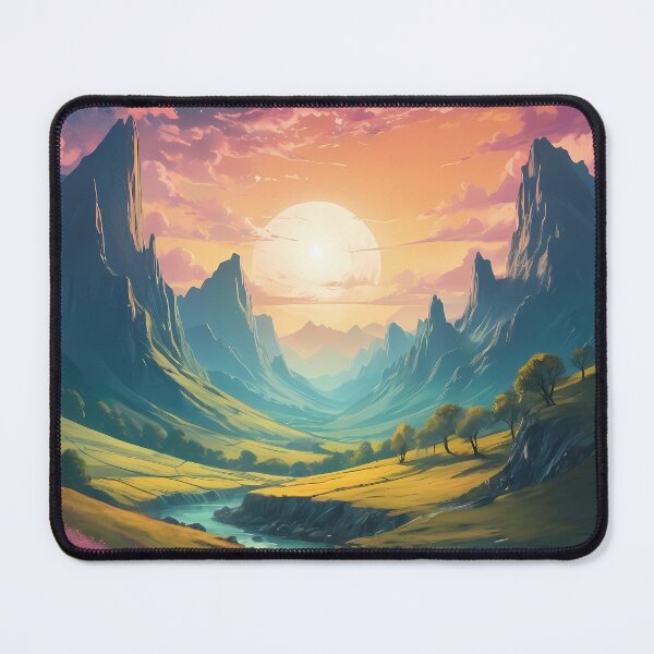 Item preview, Valley of Radiant Calm designed and sold by AICreativeArts.