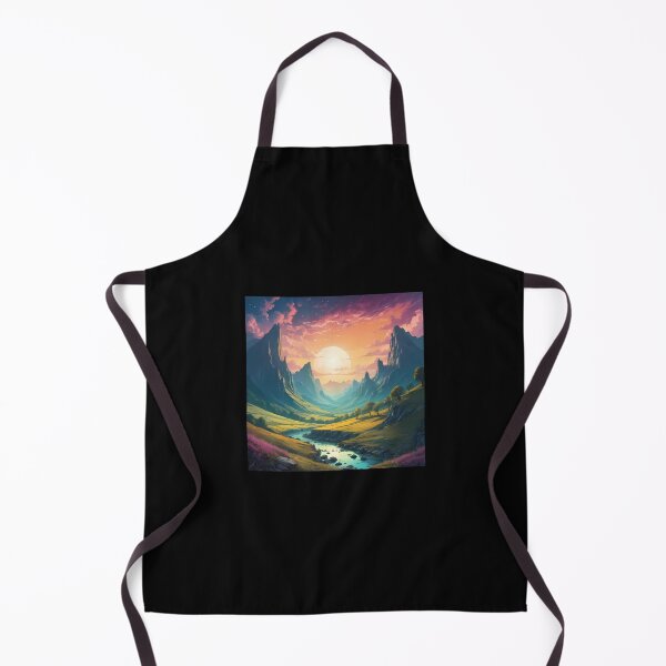 Item preview, Valley of Radiant Calm designed and sold by AICreativeArts.