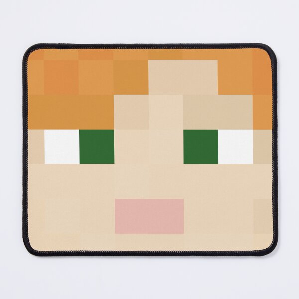Item preview, Alex Minecraft Head Pixel Art Design designed and sold by Kubala Designs.