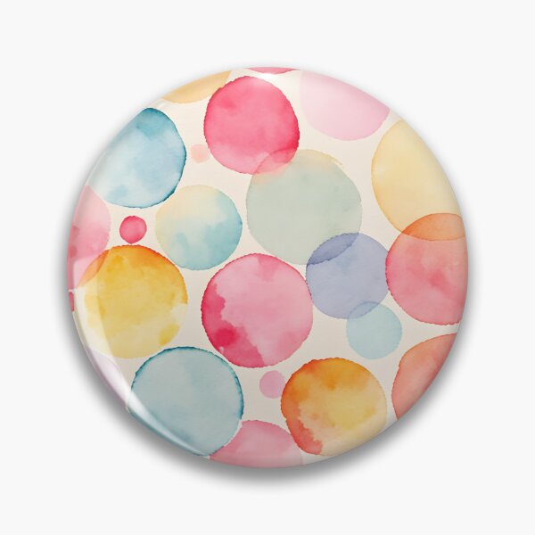 Item preview, Fresh Dots Watercolors - Colorful Cheerfulness designed and sold by Naturitude.