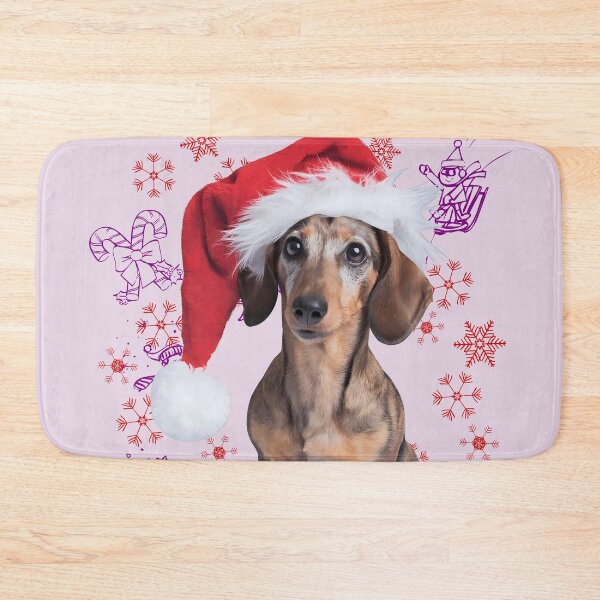 Item preview, Dashing Dachshund Xmas designed and sold by purrfect pattern.