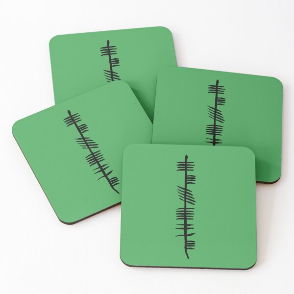 Item preview, Ogham Freedom (Saoirse) green designed and sold by Weird Atlantic way .