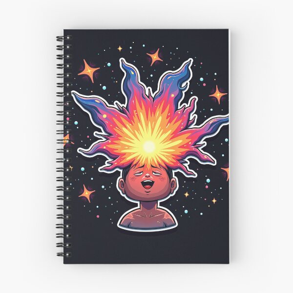 Item preview, Cosmic Energy Exploding from Head designed and sold by yeekazar.