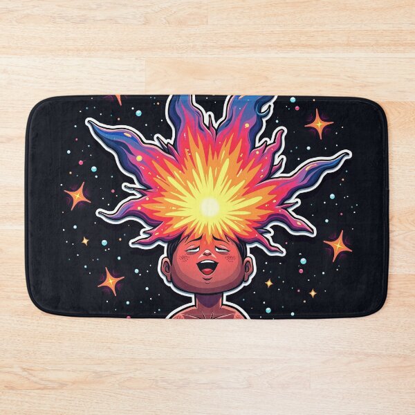 Item preview, Cosmic Energy Exploding from Head designed and sold by yeekazar.