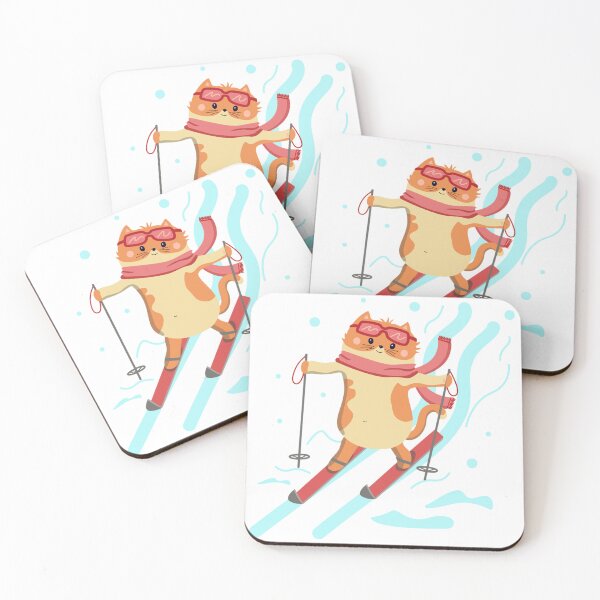 Item preview, New Trend for Cat and Ski Lovers Discover Cat Ski The kitten is skiing designed and sold by anatim33.