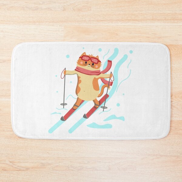 Item preview, New Trend for Cat and Ski Lovers Discover Cat Ski The kitten is skiing designed and sold by anatim33.