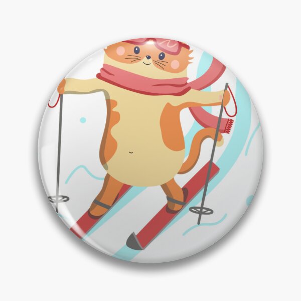 Item preview, New Trend for Cat and Ski Lovers Discover Cat Ski The kitten is skiing designed and sold by anatim33.